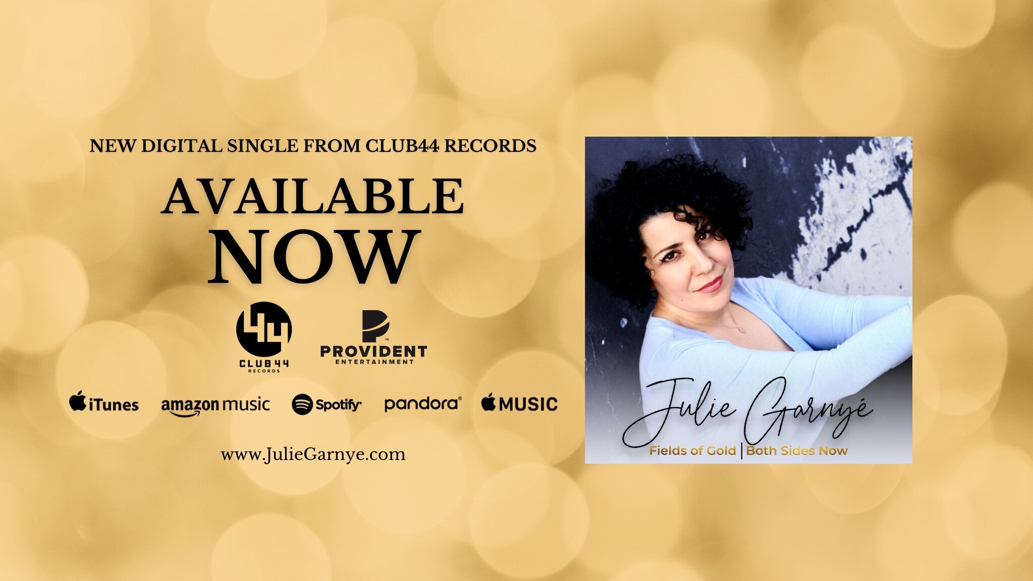 IT’S HERE!!!  FIELDS OF GOLD | BOTH SIDES NOW can be purchased or streamed anywhere you find music! CLICK THE IMAGE TO TAKE YOU RIGHT TO THE SONG